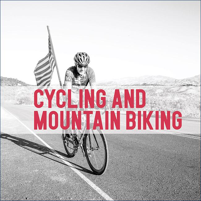 VIRTUAL CYCLING AND MOUNTAIN BIKING IMAGE