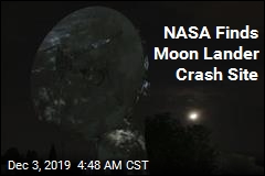 NASA Finds Moon Lander Crash Site