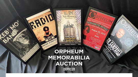 Orpheum Memorabilia Auction