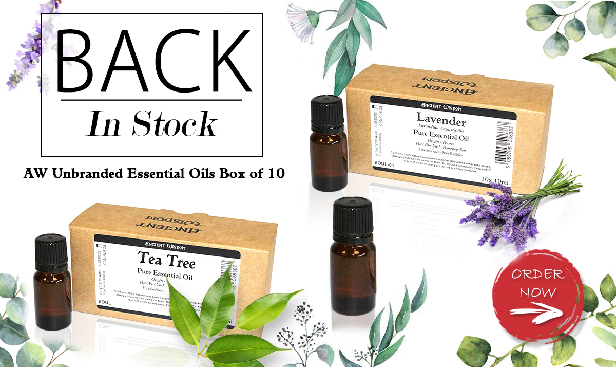 AW Unbranded Essential Oils Box of 10