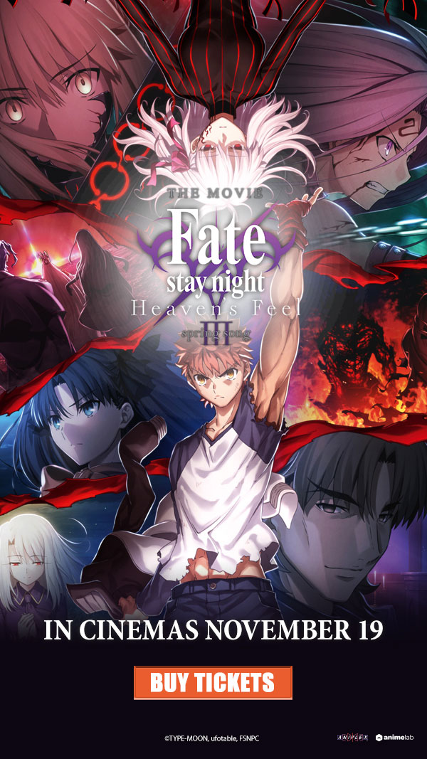 In Cinemas - Fate/stay night [Heaven''s Feel] III. spring song Is Out November 19