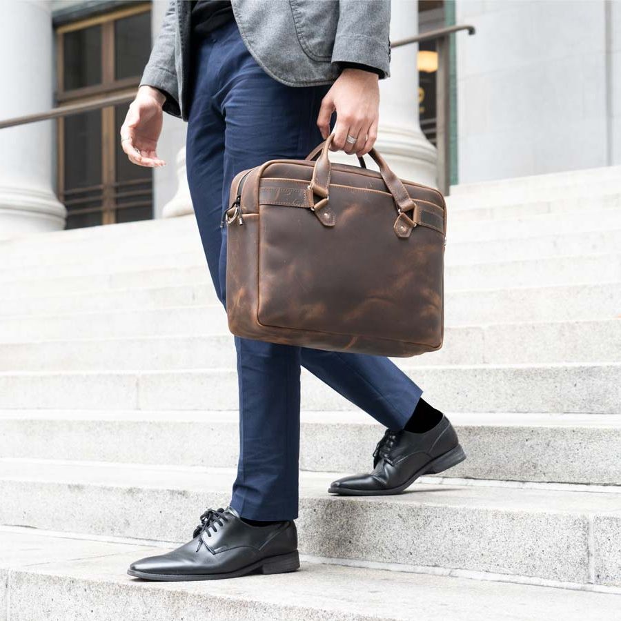 Executive Leather Briefcase