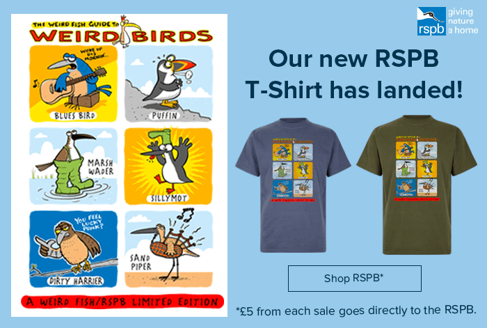 Our New RSPB T-Shirt has landed!