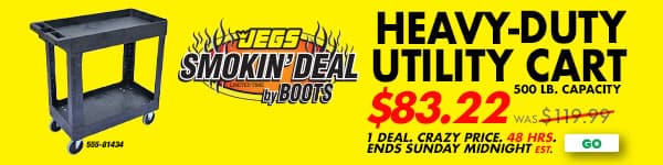 JEGS Smokin' Deal - Heavy-Duty Utility Cart - Only $83.22