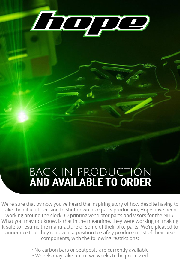 Hope Back In Production