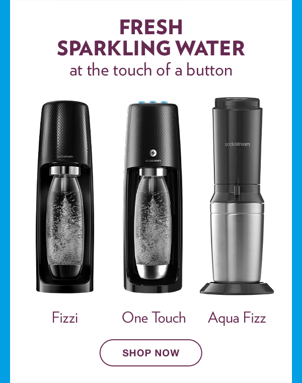 Shop sparkling water makers.