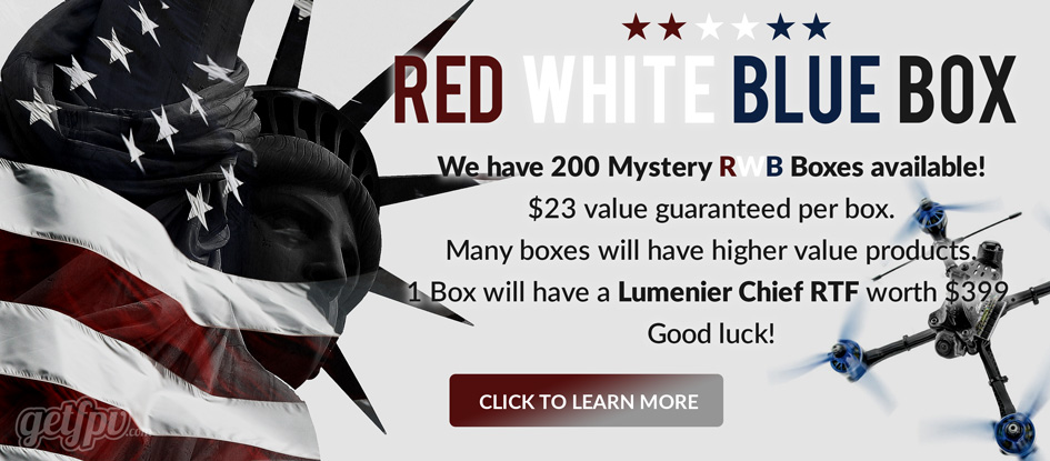 Independence Day Red White and Blue Mystery Box $22.99 Each