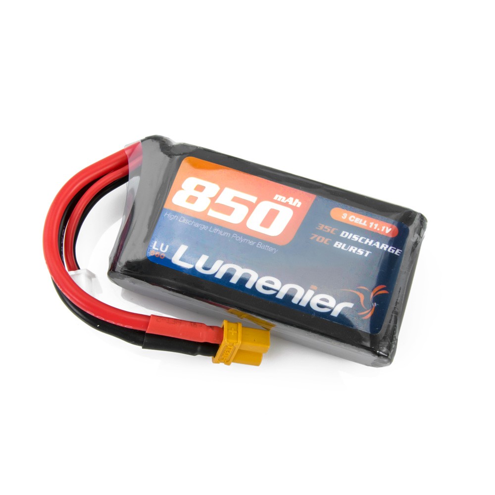 Lumenier 850mAh 3s 35c Lipo Battery (XT-30)