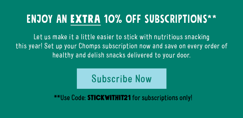 Save an extra 10% off subscriptions with code STICKWITHIT21