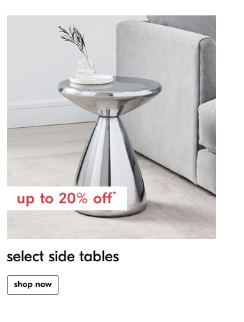 select side tables. shop now