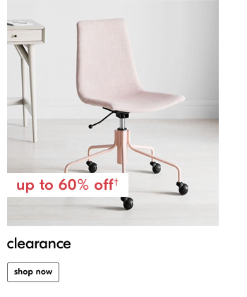 clearance. shop now