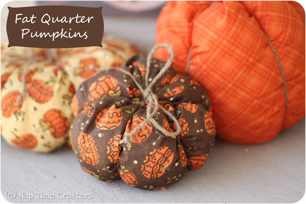 fat quarter pumpkins