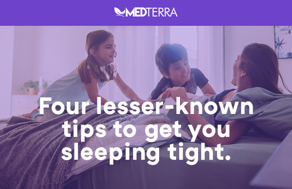 Medterra | Take back your sleep with these easy tips. Tired of feeling drowsy?