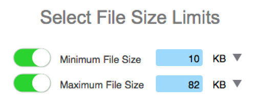 File Size Limits