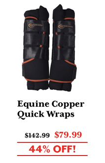 Equine Copper Quick Wraps