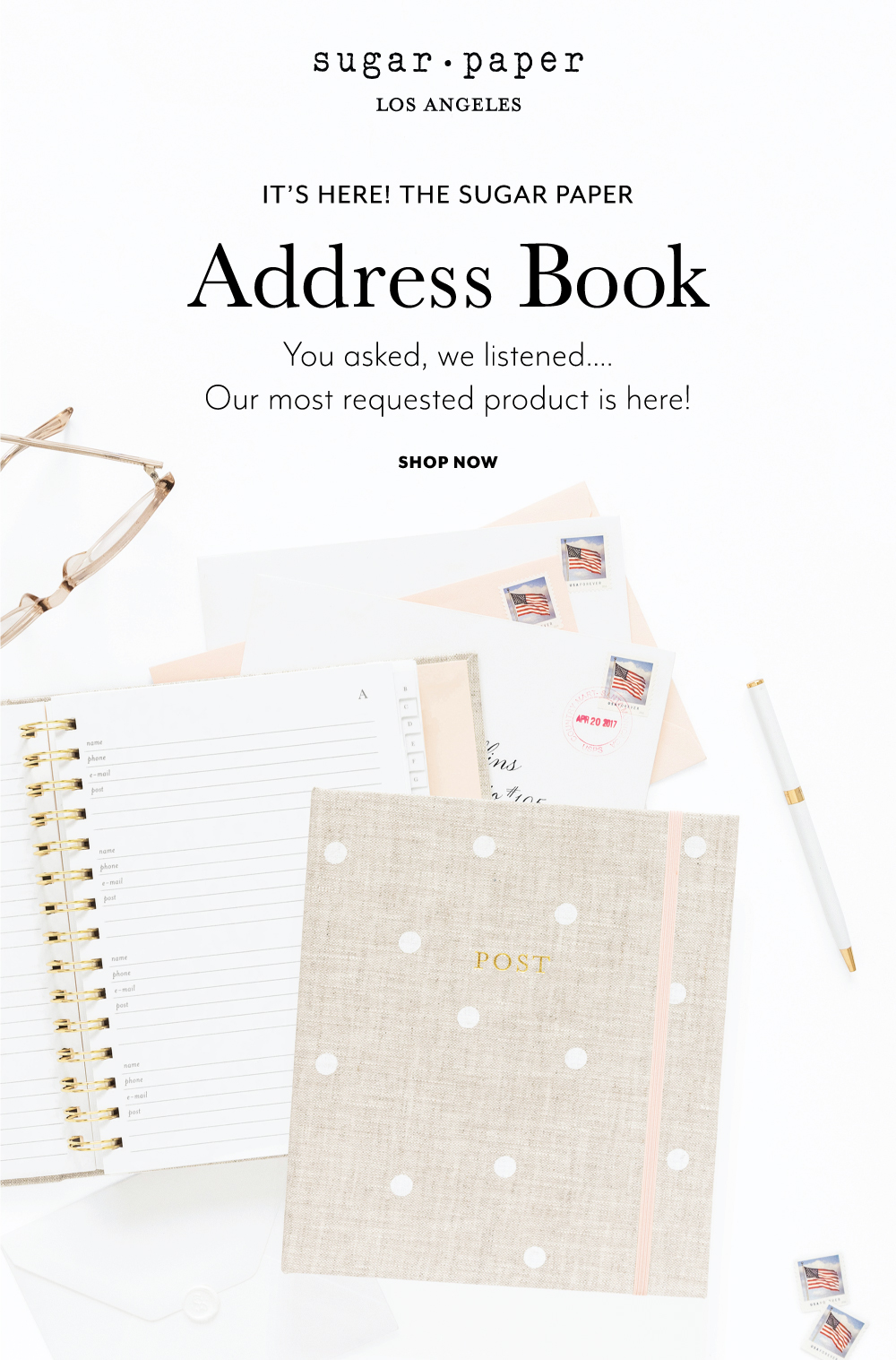 The Sugar Paper Address Book