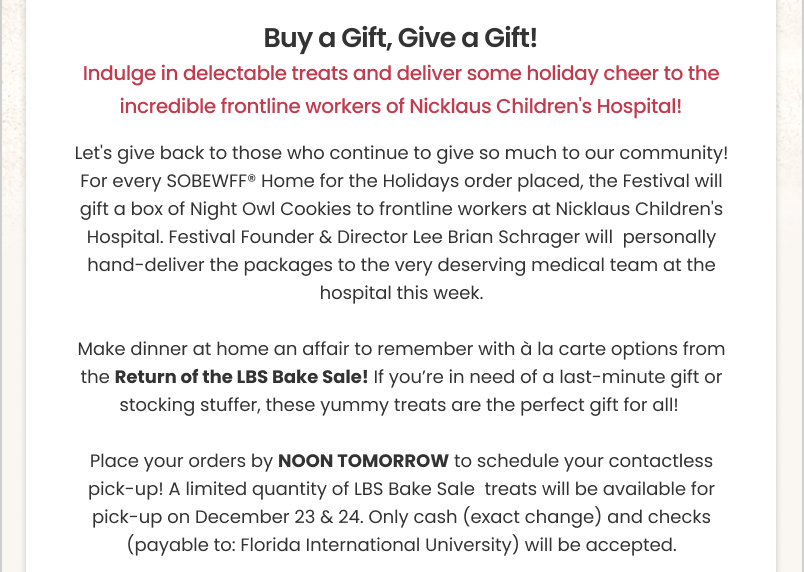 Buy a Gift, Give a Gift!