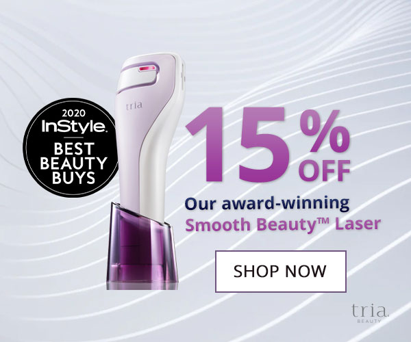 Save 15% off the SmoothBeauty Laser