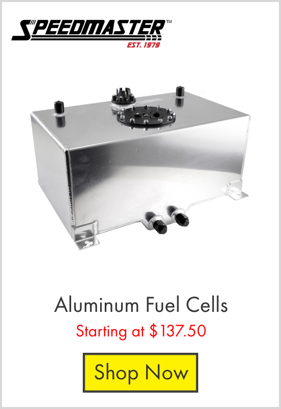 Speedmaster Aluminum Fuel Cells - Starting at $137.50