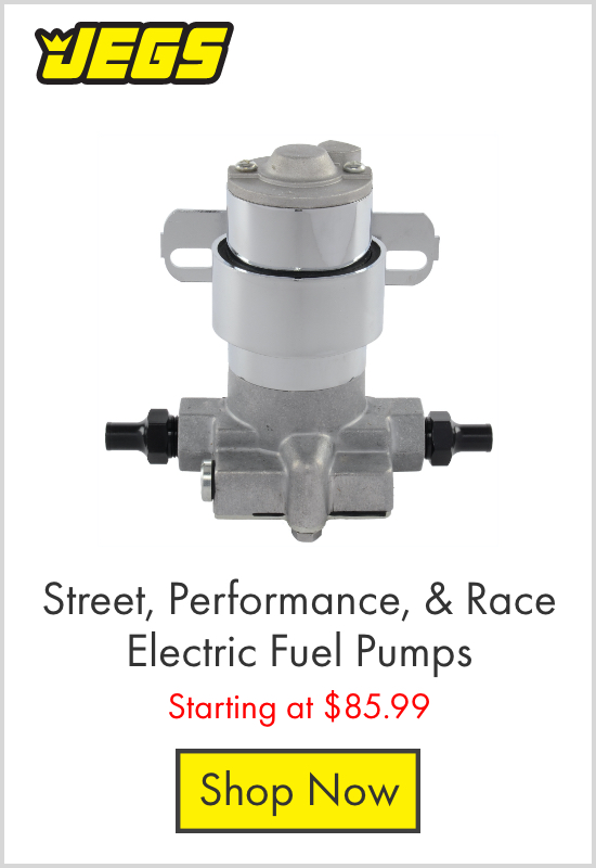 JEGS Street, Performance, & Race Electric Fuel Pumps - Starting at $85.99