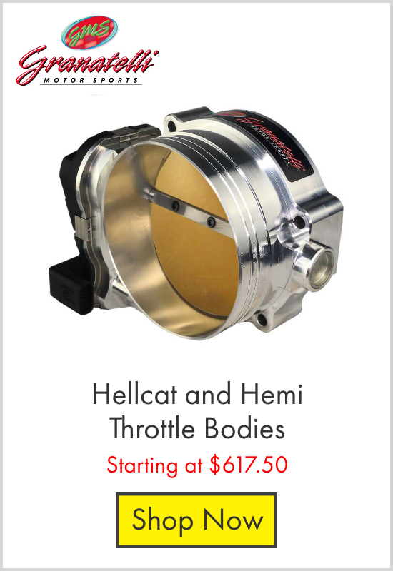 Granatelli Hellcat and Hemi Throttle Bodies - Starting at $617.50