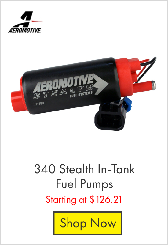 Aeromotive 340 Stealth In-Tank Fuel Pumps - Starting at $126.21