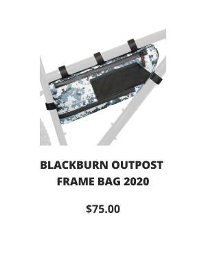 BLACKBURN OUTPOST FRAME BAG 2020