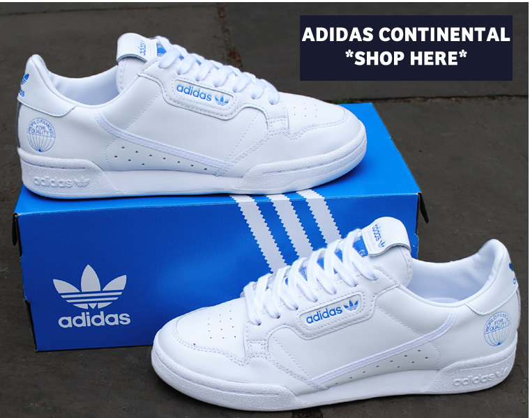 adidas Continental White/Blue