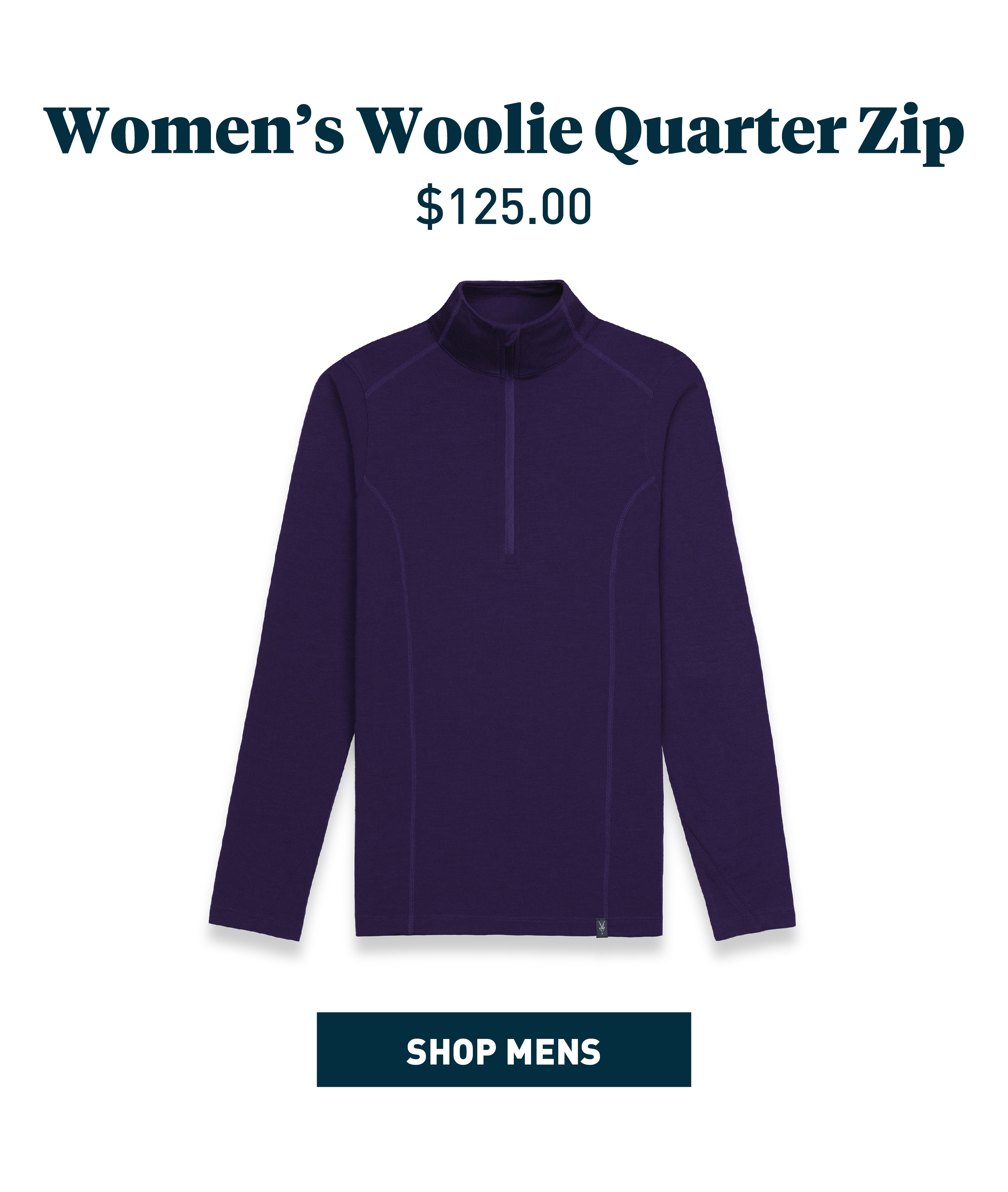 Women''s Woolie Quarter Zip