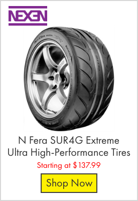 Nexen N Fera SUR4G Extreme Ultra High-Performance Tires - Starting at $137.99