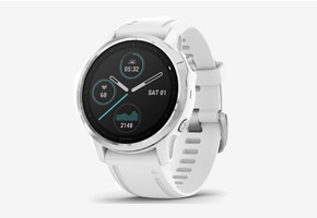 Garmin Fenix 6S With White Band GPS Multisport Smartwatch