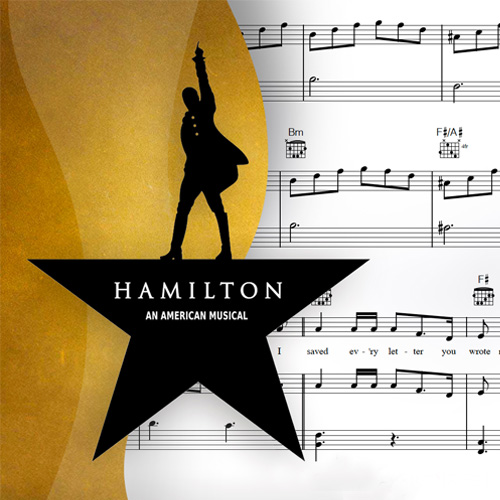 Hamilton sheet music