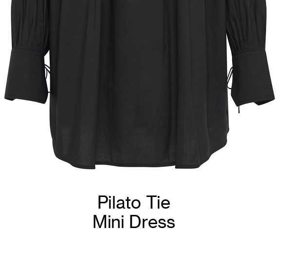 Pilato Tie Mini Dress