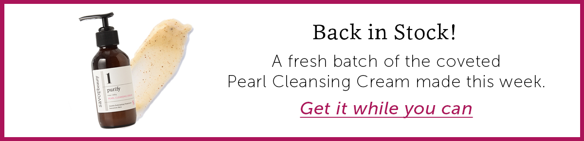Back in Stock! Pearl Cleansing Cream