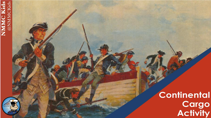Marines in the American Revolution Graphic