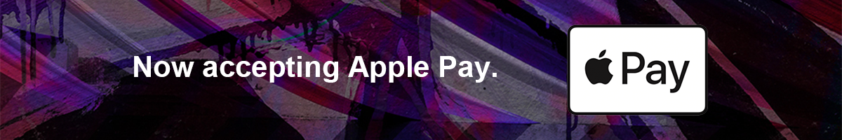 NOW ACCEPTING APPLE PAY ON ALL ORDERS