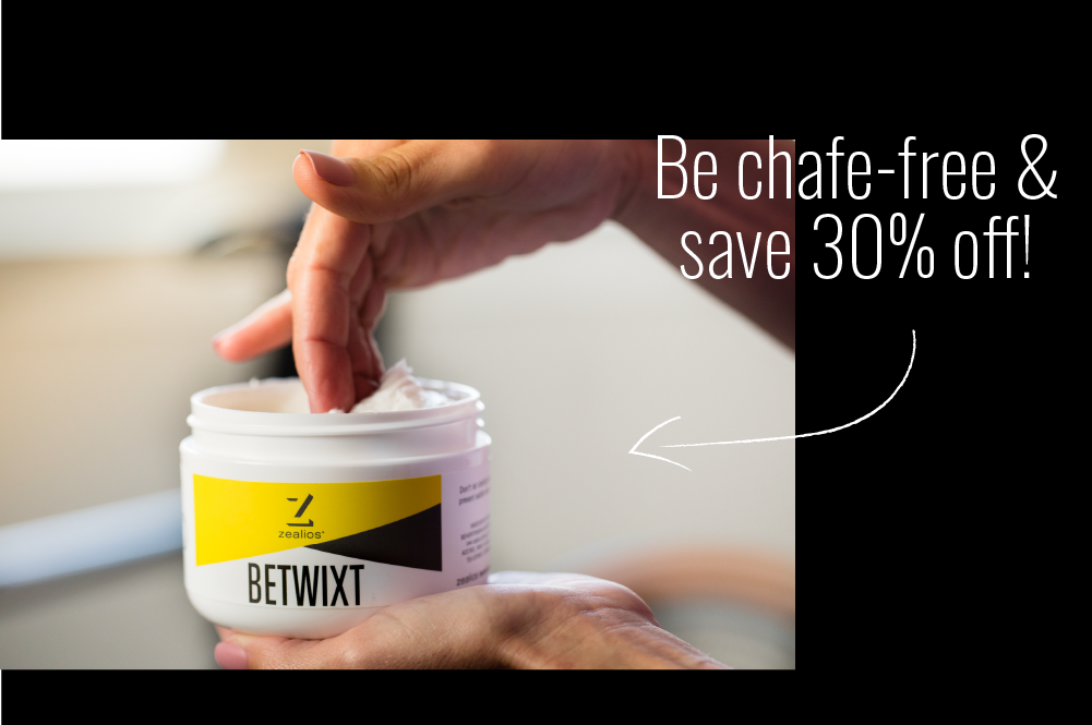 Save 30% off anti-chafe cream