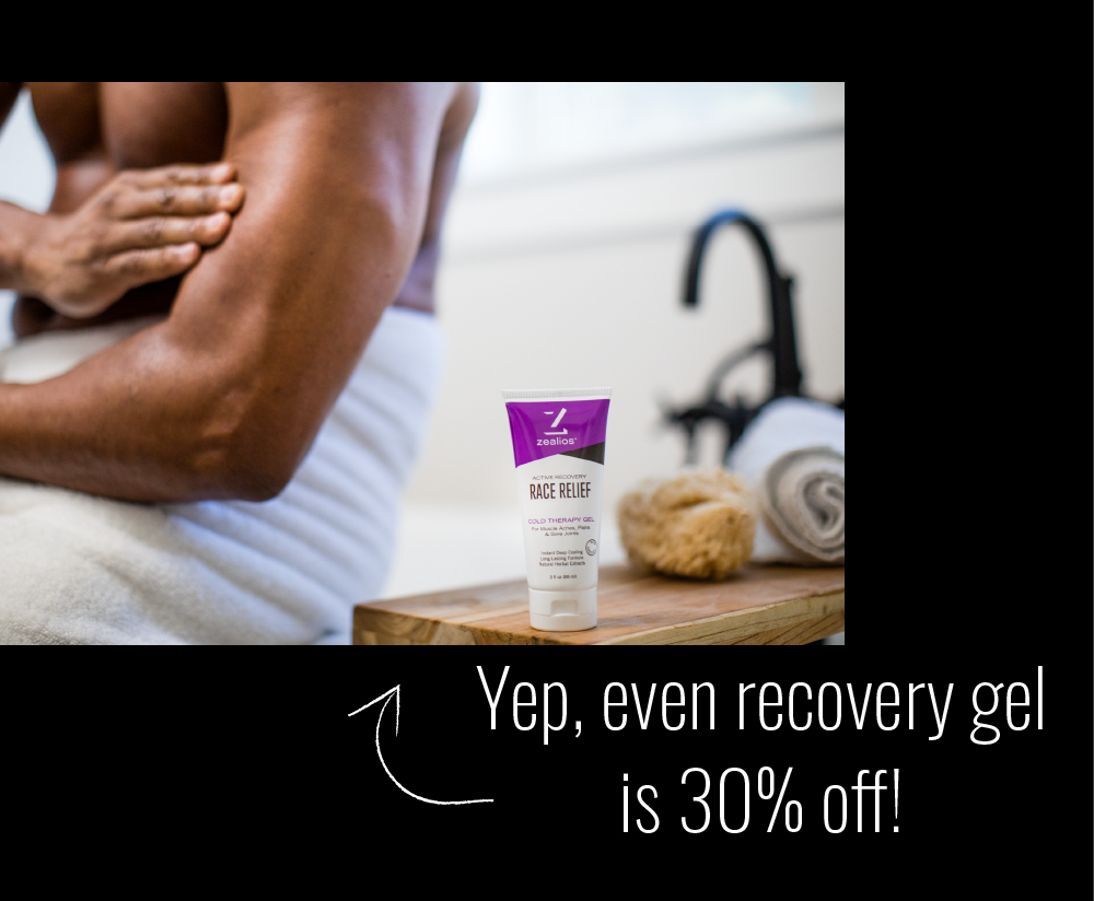 Recovery muscle gel is 30% off too!