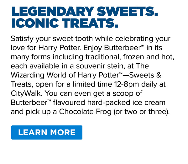 Satisfy your sweet tooth while celebrating your love for Harry Potter.