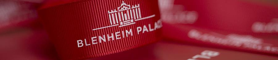 Blenheim Palace Christmas ribbon