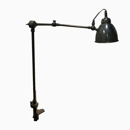 Image of Vintage Industrial Table Lamp, 1940s