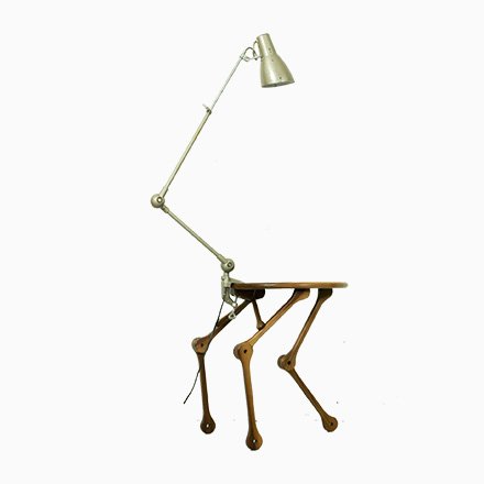 Image of Funky Industrial Robotic Style Table Lamp by Savelkouls