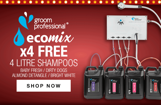 4 FREE GP 4 Litre Shampoos with Ecomix