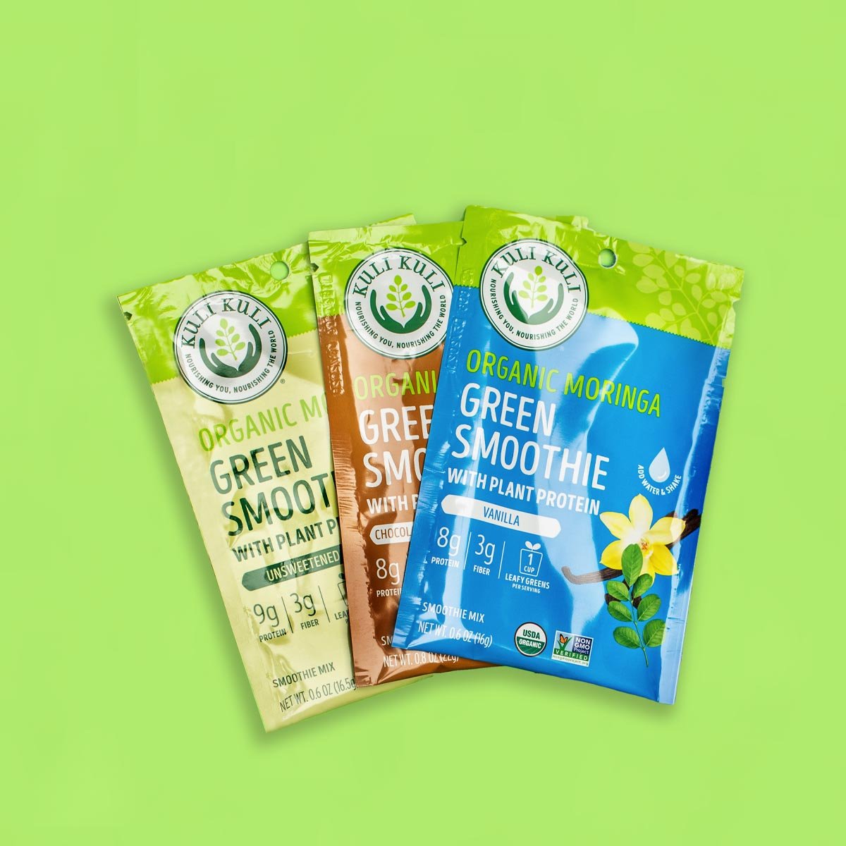 Image of Organic Pure Moringa Superfood Packets 