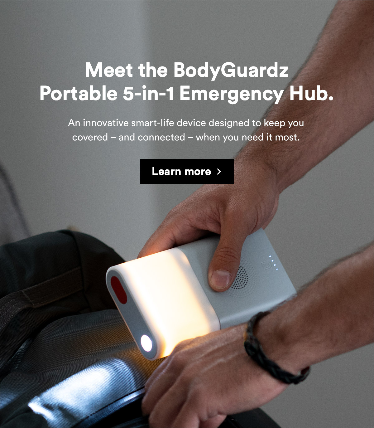Meet the Portable 5-in-1 Emergency Hub