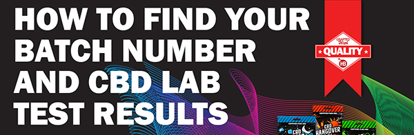 How to Find Your Batch Number and CBD Lab Test Results