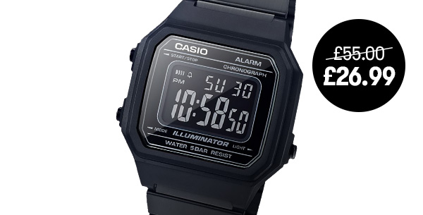 Casio Ditial LCD Watch - with chrono, multi-alarm, timer and more - Only ?26.99
