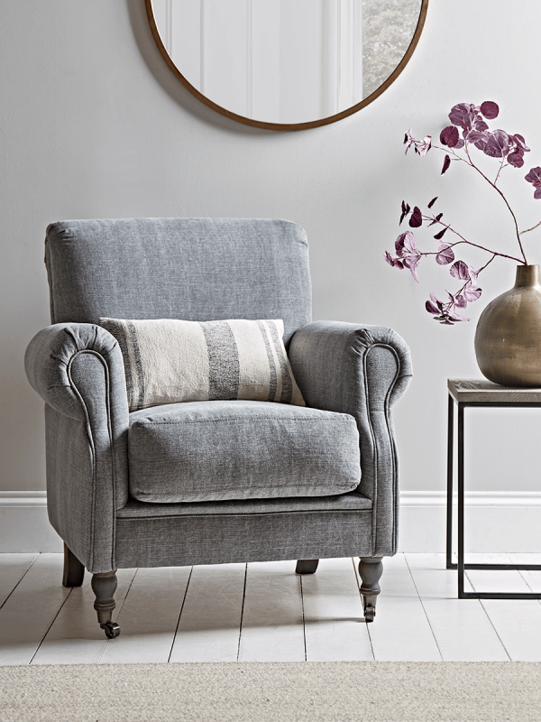 Sophia Armchair - Vintage Grey