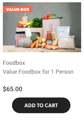 Value Foodbox for 1 Person