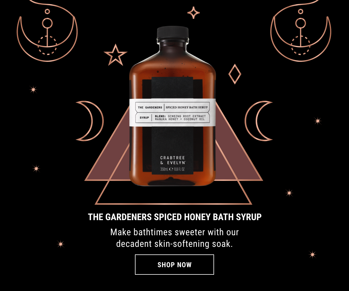 TG Gardeners Spiced Honey Bath Syrup